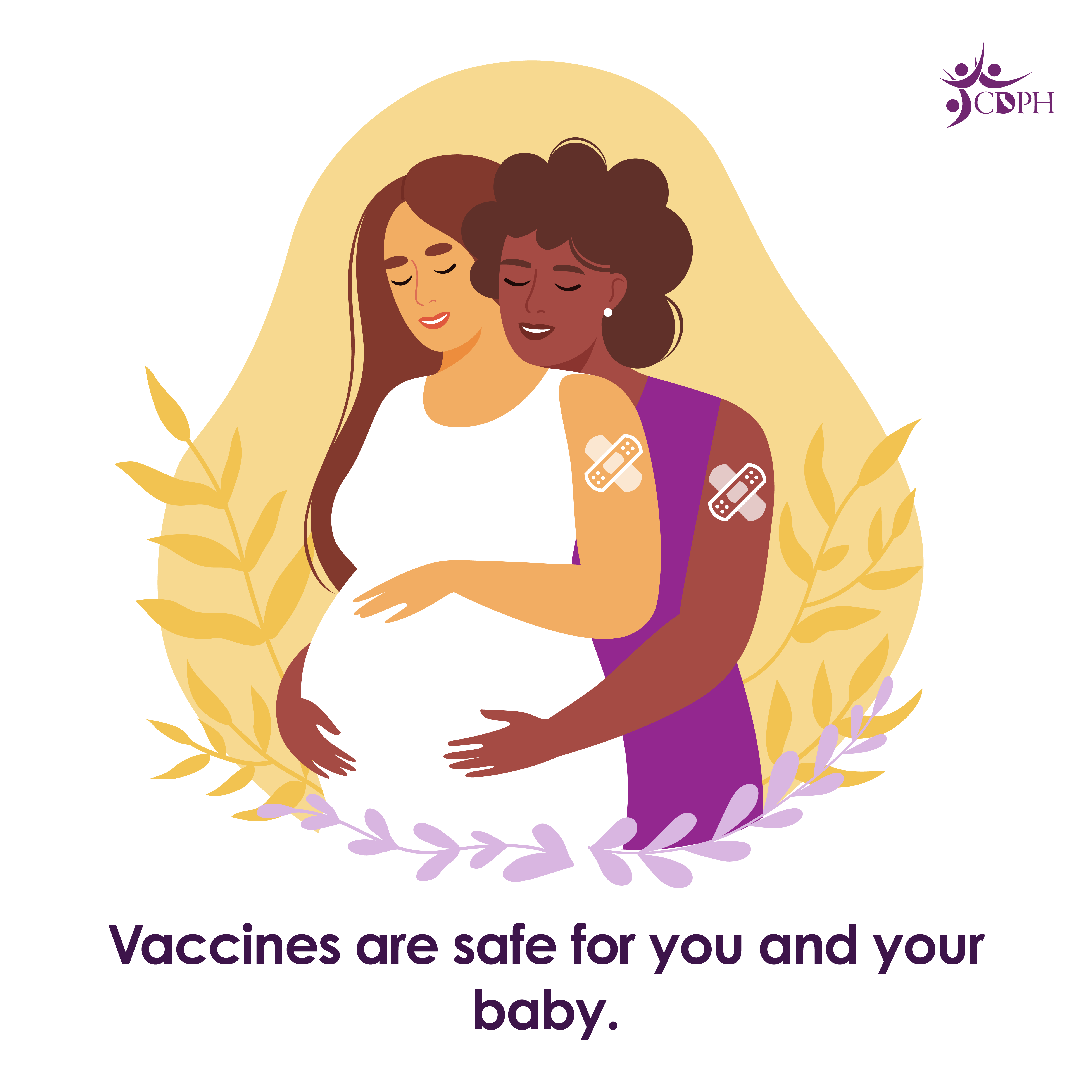 Vaccines are safe for you and your baby