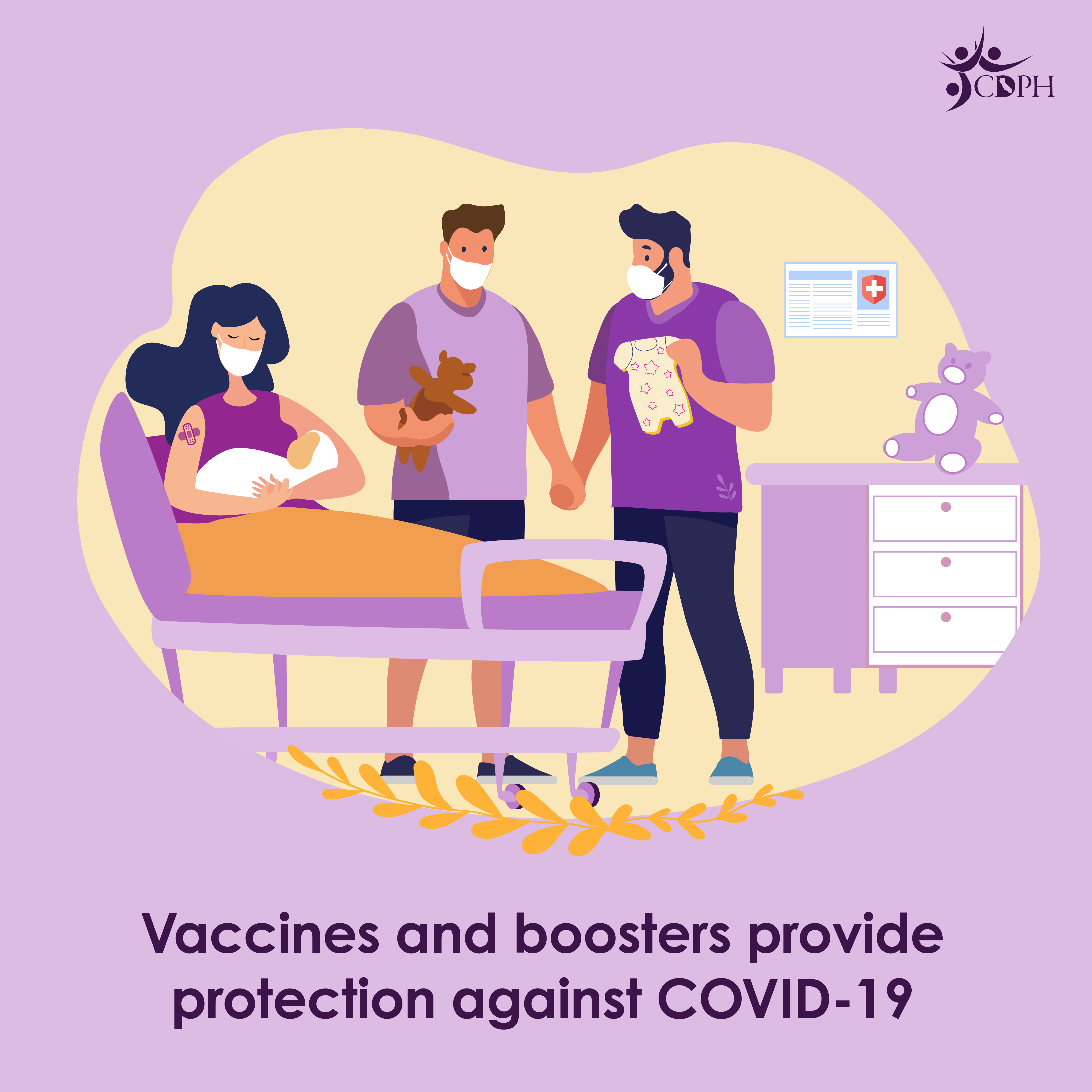 Vaccines and boosters provide protection against OVID-19