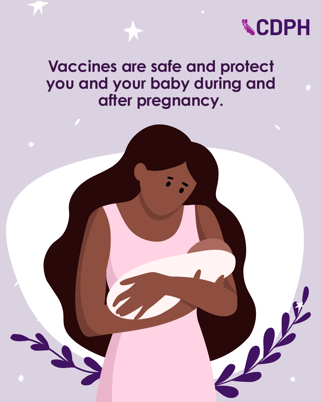 Vaccines are safe and provide protection fro you and your baby during pregnancy and after.