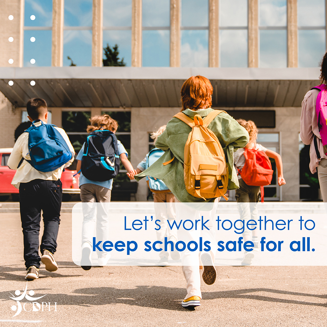 Let's work together to keep schools safe for all