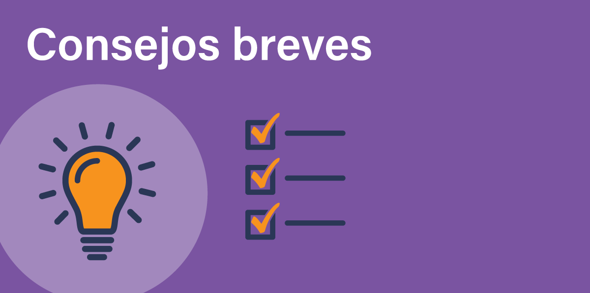 Consejos breves