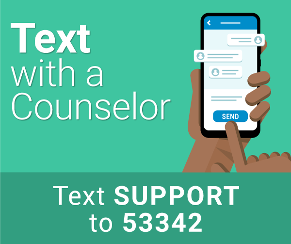 Text with a counselor