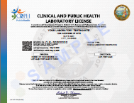 Sample updated certificate