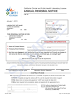 Sample Renewal Notice