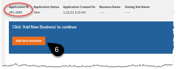 6-add new business button