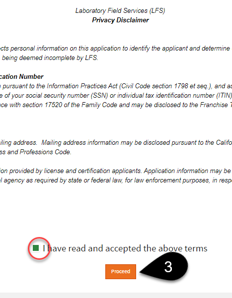 3 Privacy Disclaimer