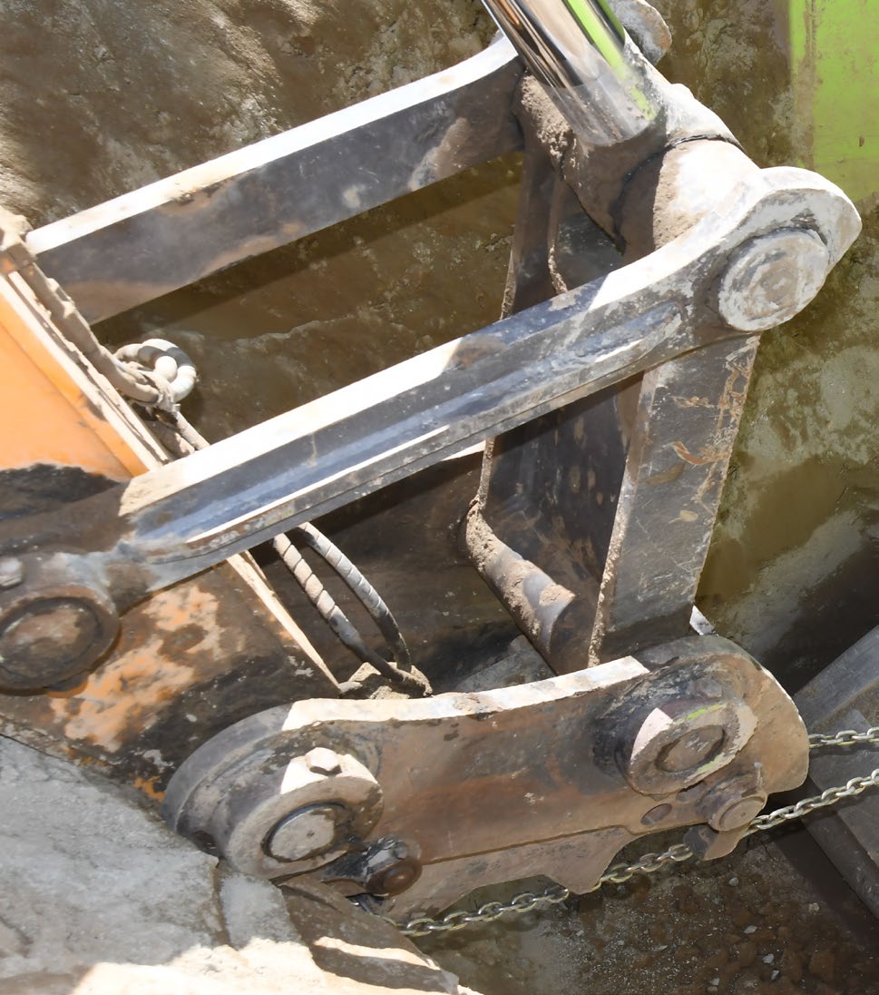 Close-up of machinery