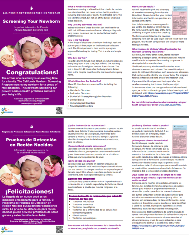 Important Information for Parents Trifold Important Information for Parents Trifold