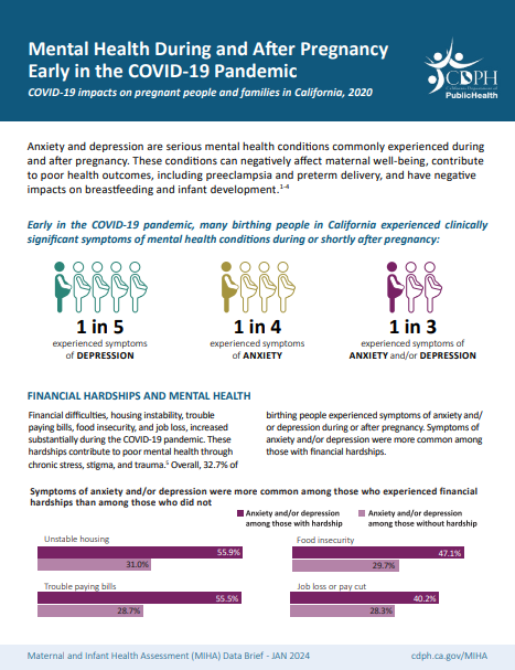 Preview of Mental Health During and After Pregnancy Early in the COVID-19 Pandemic Preview of Mental Health During and After Pregnancy Early in the COVID-19 Pandemic