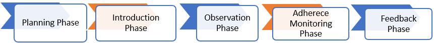 Phases of IPC Assessments; Planning, Introduction, Observation, Adherece Monitoring and Feedback Phases of IPC Assessments; Planning, Introduction, Observation, Adherece Monitoring and Feedback