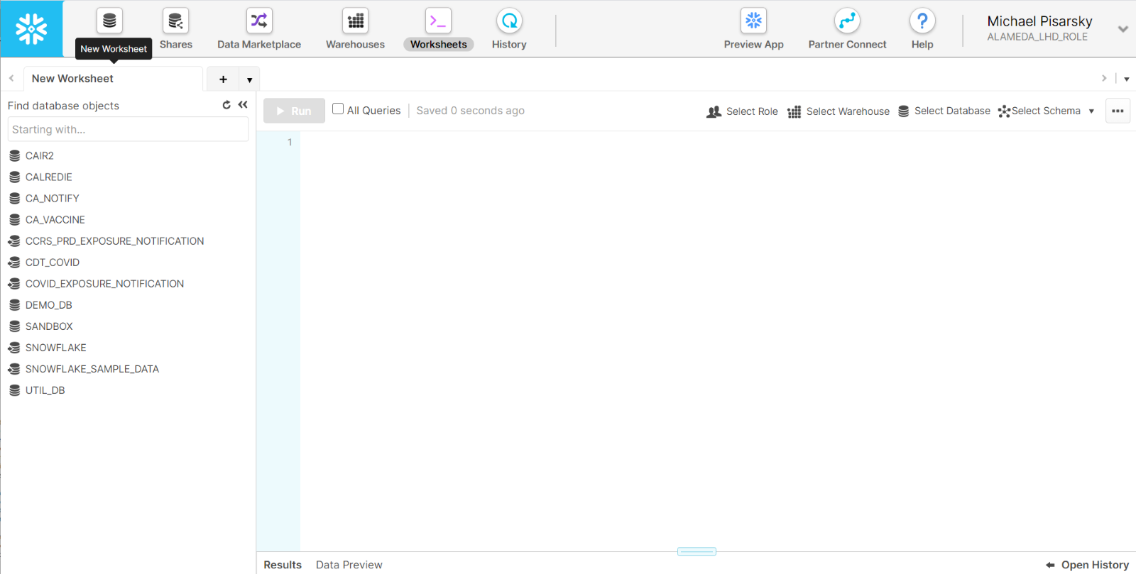 picture of Snowflake screen picture of Snowflake screen