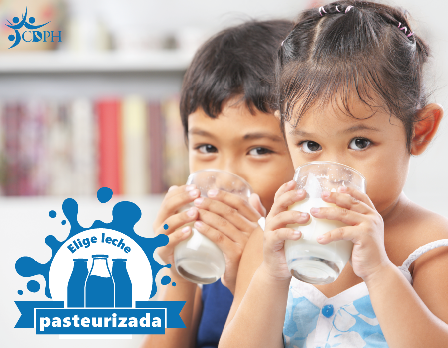 Elige leche pasteurizada. Elige leche pasteurizada.