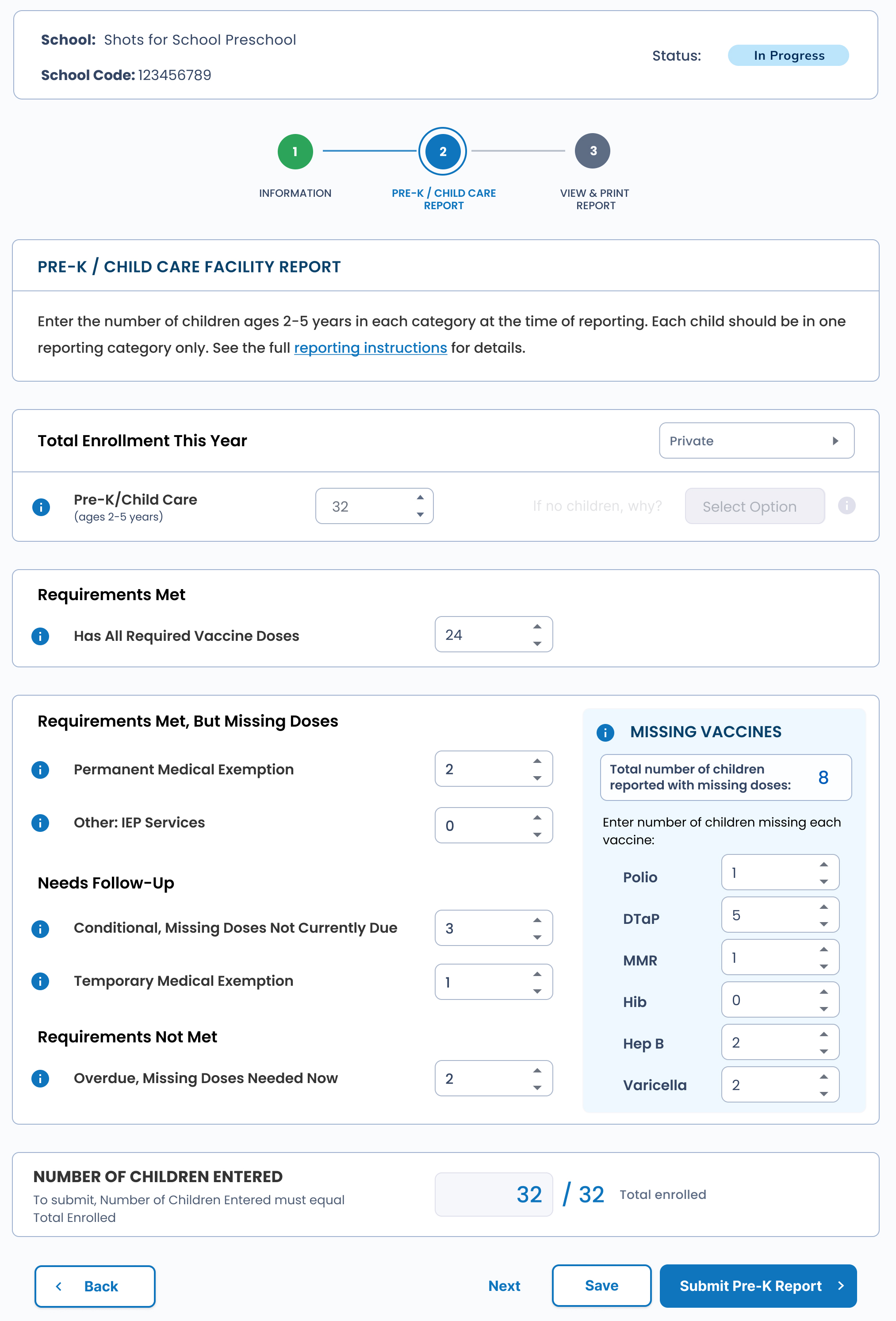 pre kindergarten and child care report pre kindergarten and child care report