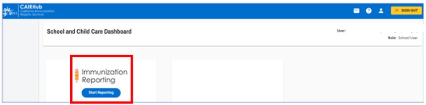 start reporting window start reporting window