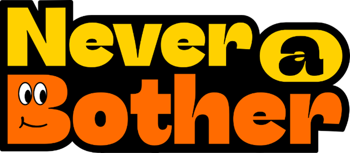 Never a Bother Logo Never a Bother Logo