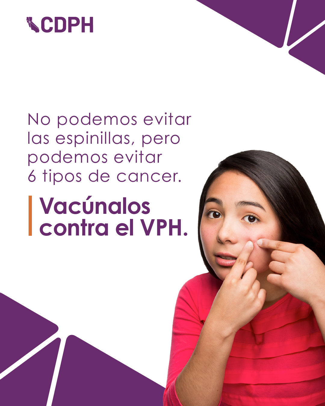 Ponte la vacuna contra el VPH. Ponte la vacuna contra el VPH.