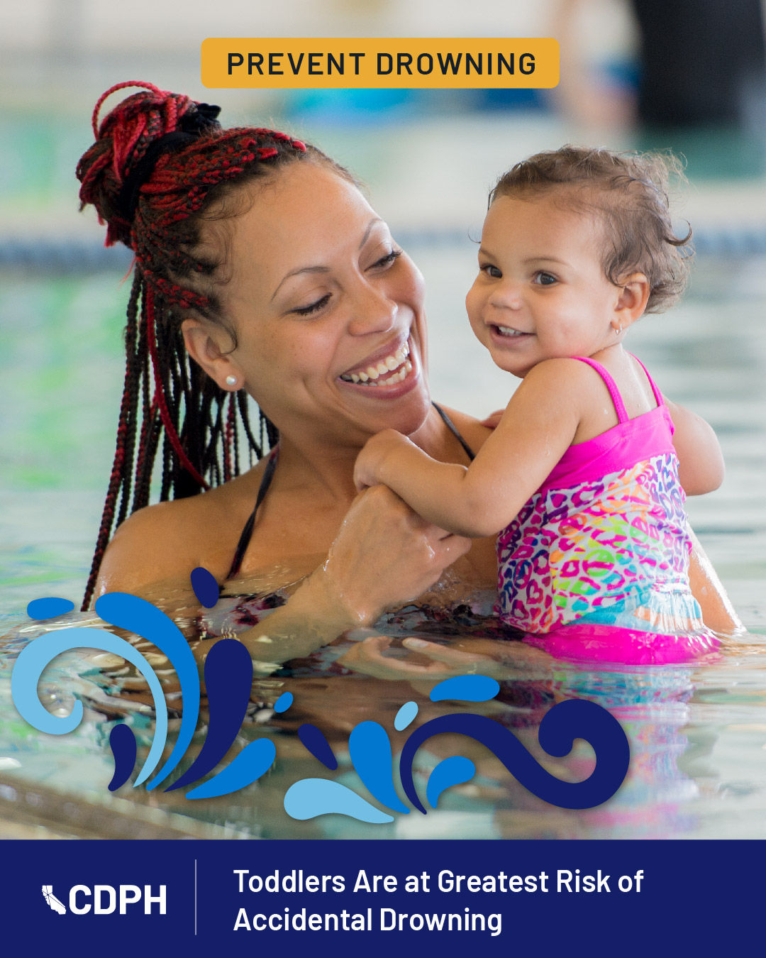 Toddlers are at greatest risk of accidental drowning Toddlers are at greatest risk of accidental drowning
