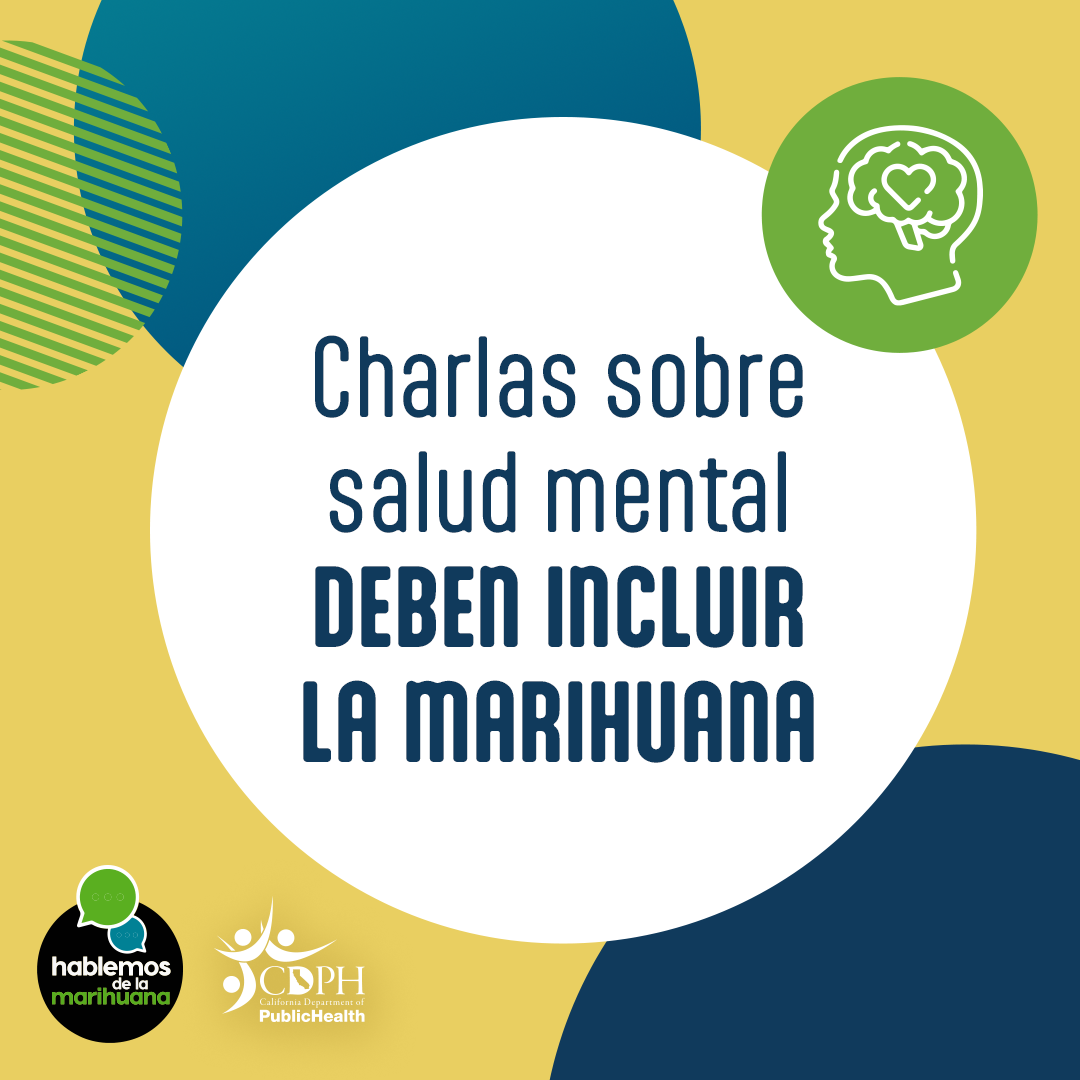 Charlas sobre salud mental deben incluir la marihuana Charlas sobre salud mental deben incluir la marihuana