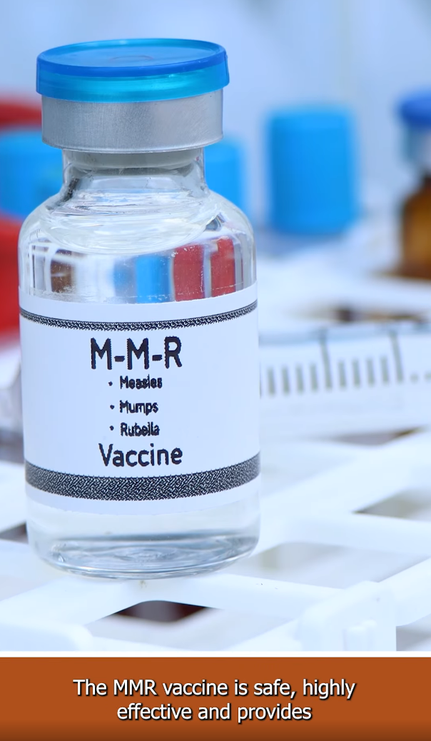 The MMR vaccine is safe, highly effective The MMR vaccine is safe, highly effective