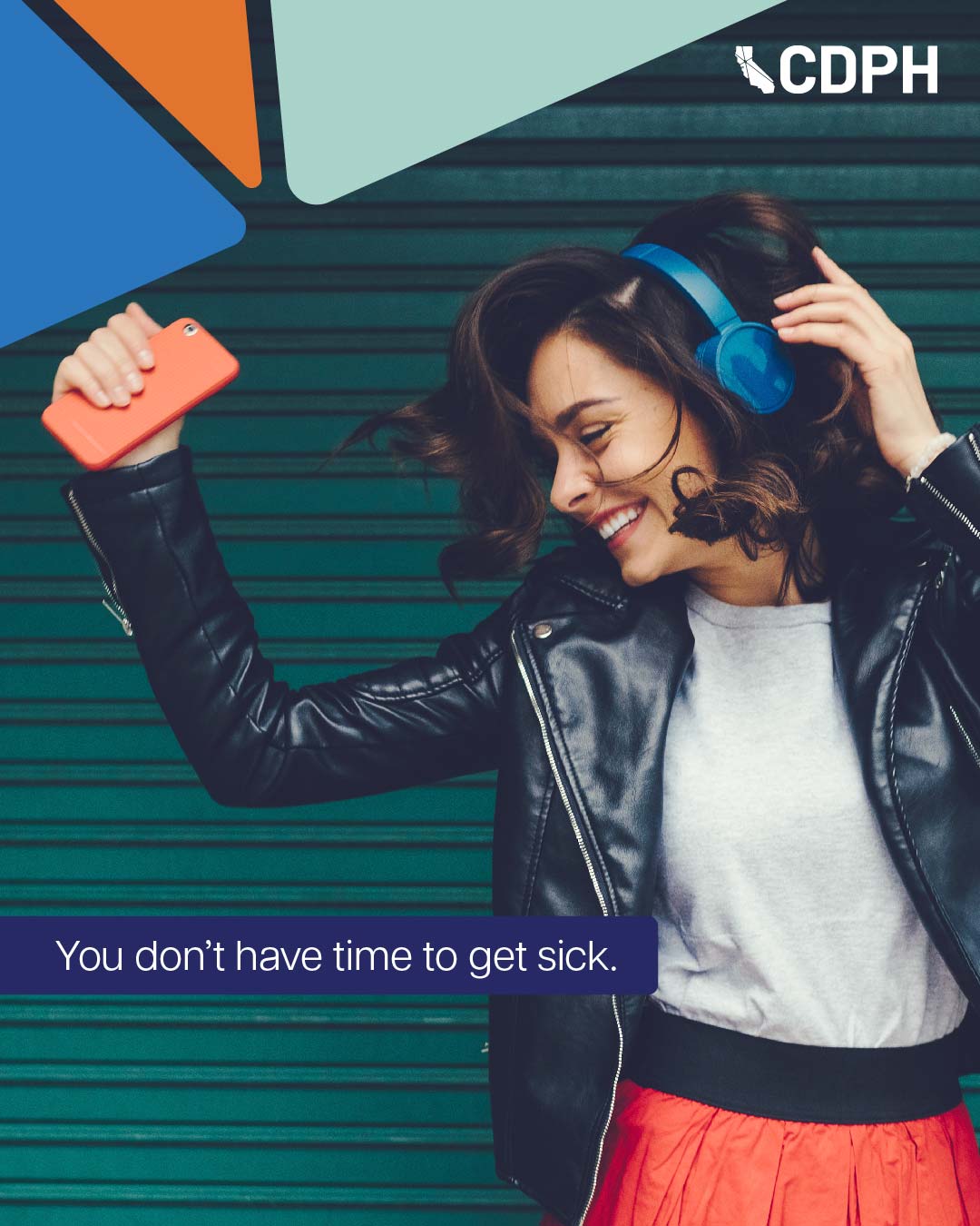 You don’t have time to get sick. You don’t have time to get sick.