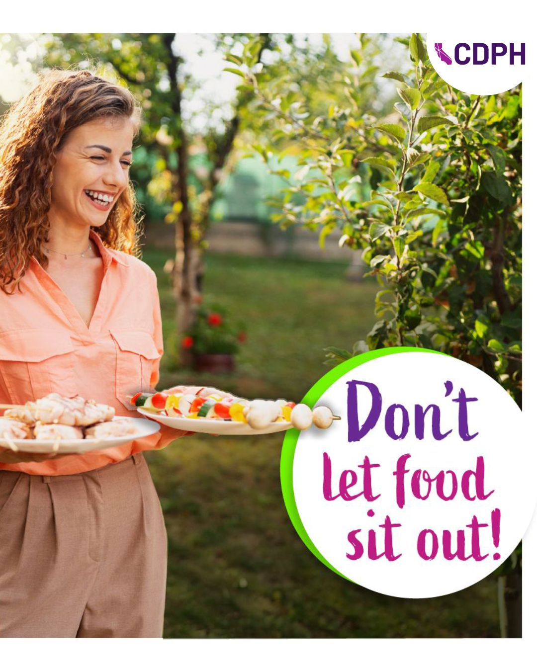 Don't let food sit out Don't let food sit out